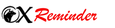 OX Reminder Logo